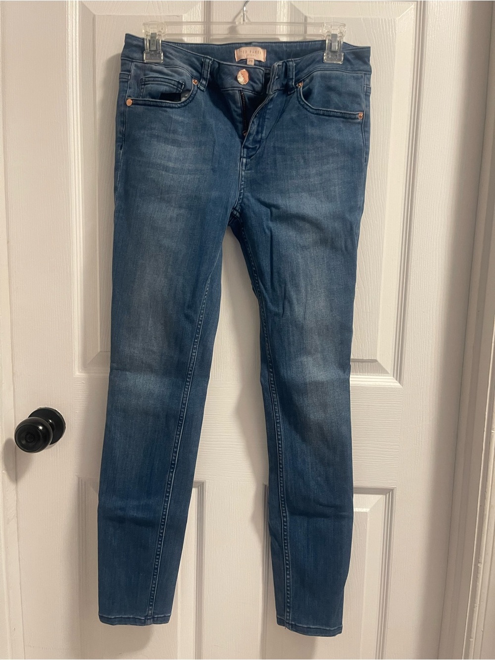 Ted Baker Blue Stretch Skinny Jeans